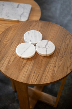 Posavasos de mármol x6 - comprar online