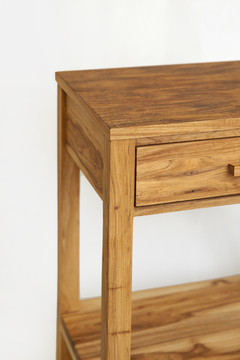 Mesita de Luz SIMPLE MADERA - comprar online
