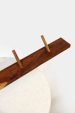 Perchero madera Lapacho - Enecueros