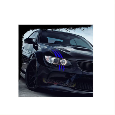 Set X2 Calcos Garra Rasgado Ploteo Tuning Autos Tunning