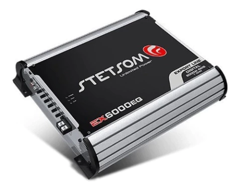Potencia Stetsom Ex6000 Eq 1 Ohm 1 Canal 6000rms Altovolumen