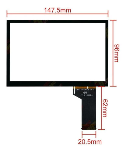 Tactil Volkswagen Multimedia Vw Amarok Golf Vento 6,5