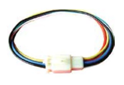 Cable Ficha Plastica De 6 Vías Conector Macho Hembra Empalme