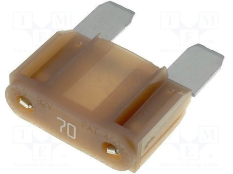 Fusible Plano Maxi 70 Amperes Altovolumen