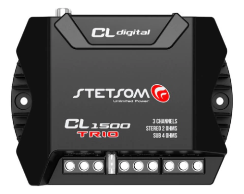 Potencia Stetsom Cl1500 Trio 3 Canales 2 Ohms 400 Rms