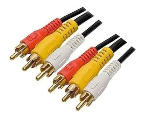 Cable 3 Rca / 3 Rca - 2 Audio / 1 Video Coaxil