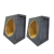 Juego De Bafles Cajas Para 2 Parlantes 6'' Alfombrado Cerrad