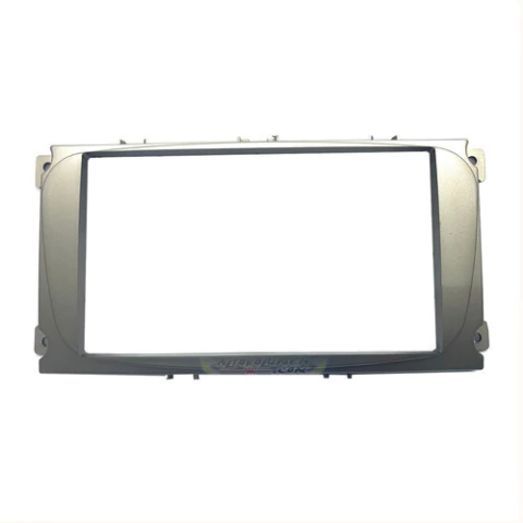 Frente Adaptador Focus Mondeo 2 Din Desde 2007 A 2016 Gris