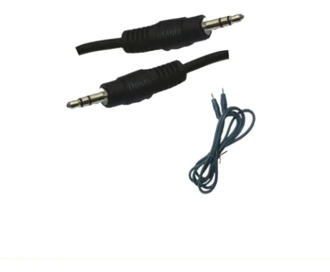 Cable De Audio Stereo Auxiliar Plug 3.5 / 3.5 Macho De 90 Cm