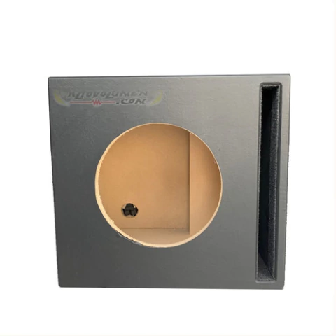 Caja Para 1 Subwoofer De 10'' Ductada Sintonizada Fibrofácil