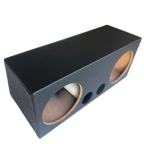 Cajón Caja Woofers De 12'' Ductada Sintonizada Doble Bafle