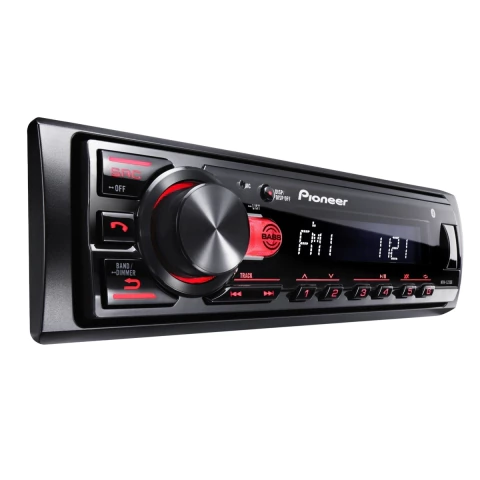 Estereo Pioneer Mvh-S235bt Con Usb Bluetooth Auxiliar 235 Bt Frente Fijo - comprar online
