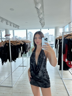 Vestido buche foil