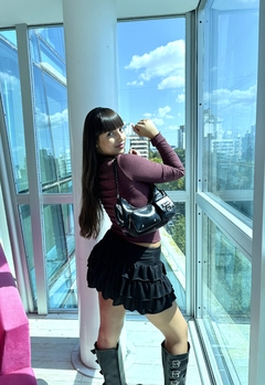Skort modal 3 volados - tienda online