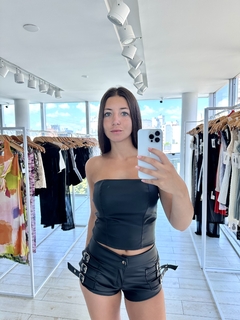 Strapless cuerina - comprar online