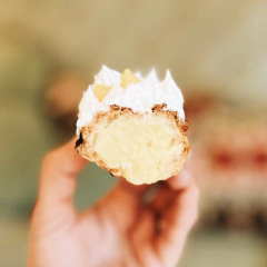 eclair sabor lemon