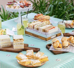 servicio de lunch tradicional para 6 personas