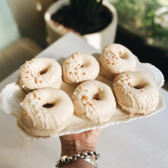 Donas Blancas x 6 en internet