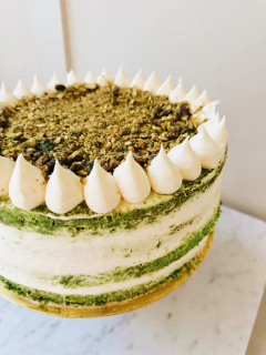 Porción Pistacho Velvet en internet