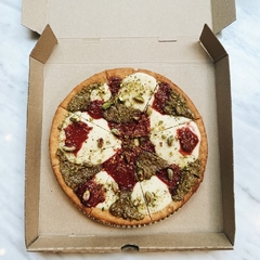Pizza Cookie Pistacho y Frambuesa en internet