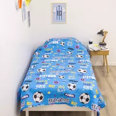 Cubrecama Reversible Piñata Campeones - comprar online