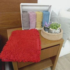 Alfombra para baño Shaggy - tienda online