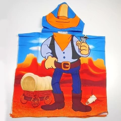 Poncho Infantil Estampado