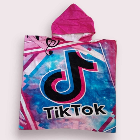 Poncho Infantil 100%Algodón