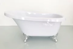 Banheira Vitoriana Dior Média (Pés Prata) - online store