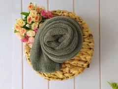 Wrap Tricô Canel - Verde Militar