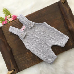 Romper Jardineira Trico Lin Prop Fotografico Newborn - buy online