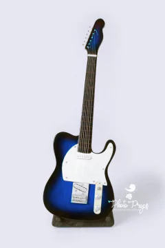 Mini Guitarra - Gibsony Blue/white - buy online