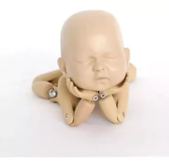 Boneca Posicionadora Articulada Newborn Reborn P/ Treinos