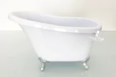 Banheira Vitoriana Dior Mini (Pés Prata) - buy online