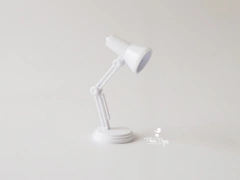 Mini Luminária Regulável Sun Newborn - Branco - comprar online