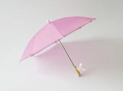 Guarda Sol Rosa Newborn e Acompanhamento