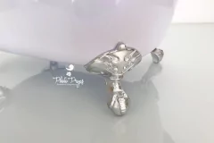 Image of Banheira Vitoriana Dior Média (Pés Prata)