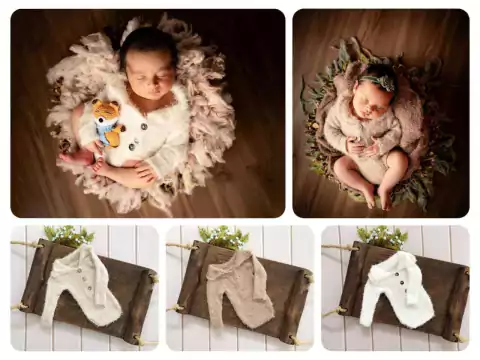 Body Polo Manga Longa Tricô Felpudo - Newborn