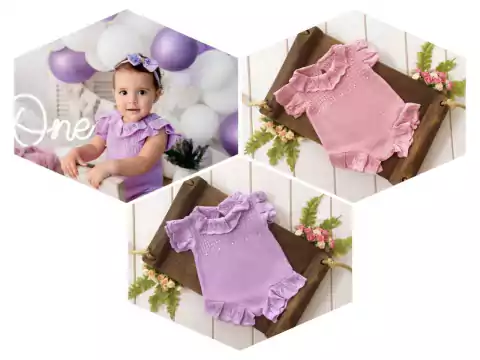 Romper Tricô Ana Clara