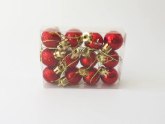 Bola de Natal Vermelha