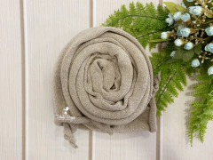 Wrap Tricô Liso - Bege