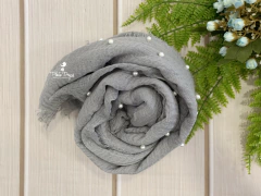 Wrap Pérola - Cinza Médio