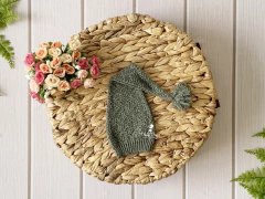 Gorro Soneca Pompom - Verde Militar