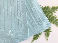 Manta Trança Grande - Tiffany - comprar online