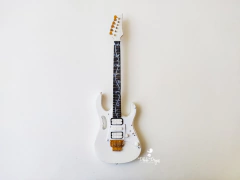 Mini Guitarra Ibanez Jem White Black