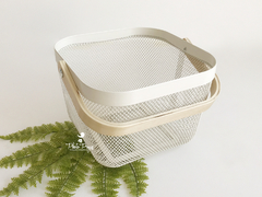 Cesto Aramado Scarlet - Off White