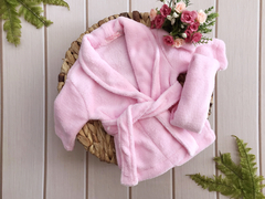 Conjunto Roupão de banho e Spa - Rosa