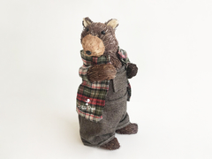 Urso BoBBY Xadrez Decotativo