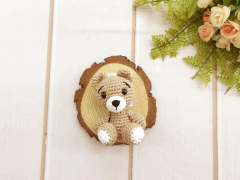 Amigurumi Ursinho Sentado