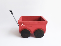 Carrinho Vagão - Vermelho na internet